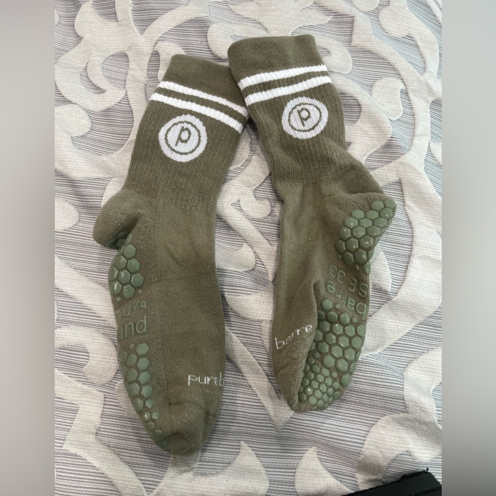 Pure barre grip socks
